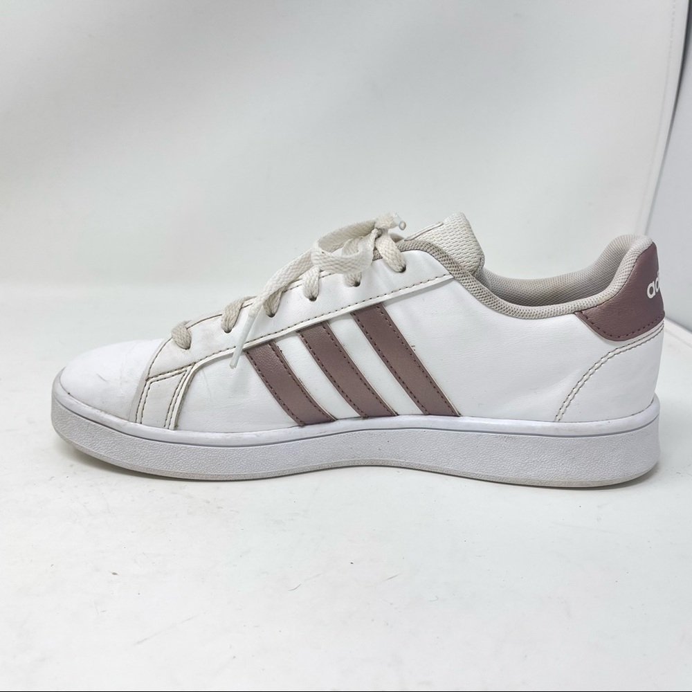 Adidas Grand Court Size 5 Cloud White - Rose Gold metallic Art. EF01101 - Picture 8 of 14